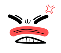 I express it with a face sticker #2437683