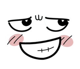 I express it with a face sticker #2437685