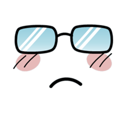 I express it with a face sticker #2437690