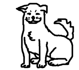 Daily conversation of dog sticker #2437740