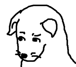 Daily conversation of dog sticker #2437741