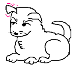 Daily conversation of dog sticker #2437742