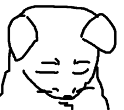 Daily conversation of dog sticker #2437745