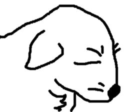 Daily conversation of dog sticker #2437750