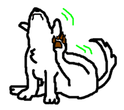 Daily conversation of dog sticker #2437751