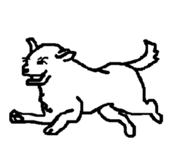 Daily conversation of dog sticker #2437756