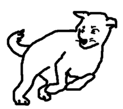 Daily conversation of dog sticker #2437759