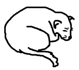 Daily conversation of dog sticker #2437761