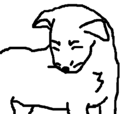 Daily conversation of dog sticker #2437764