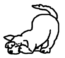 Daily conversation of dog sticker #2437765