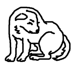 Daily conversation of dog sticker #2437766