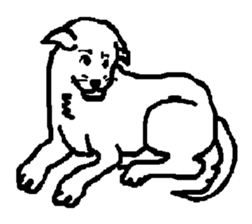 Daily conversation of dog sticker #2437767