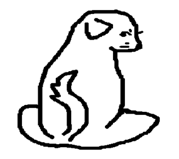 Daily conversation of dog sticker #2437771