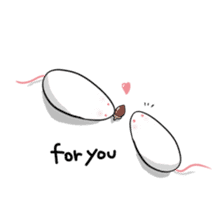 Love and Simple mouse sticker #2437839