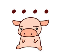 Everyday of miniature pig (response) sticker #2438008