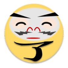 combination of Dharma doll and kanji sticker #2438054