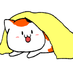 calico cat sticker sticker #2439215