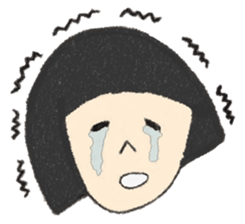 Easy-going Japanese Girl sticker #2439262