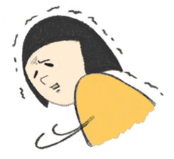 Easy-going Japanese Girl sticker #2439267