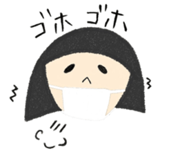 Easy-going Japanese Girl sticker #2439275