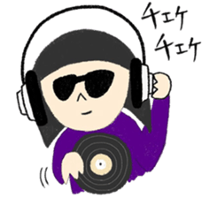 Easy-going Japanese Girl sticker #2439285