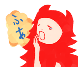 Lazy monster girl vol.2 sticker #2440061