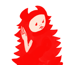 Lazy monster girl vol.2 sticker #2440063