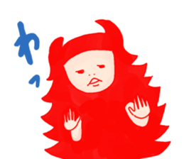 Lazy monster girl vol.2 sticker #2440078