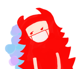 Lazy monster girl vol.2 sticker #2440082