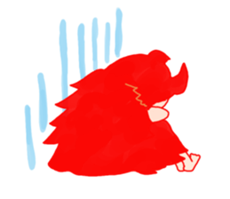 Lazy monster girl vol.2 sticker #2440085