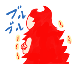 Lazy monster girl vol.2 sticker #2440086