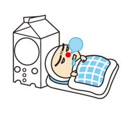 milk taro sticker #2440485