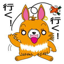 Mofuko Blood type O sticker #2440779