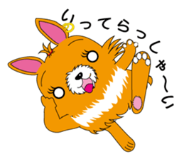 Mofuko Blood type O sticker #2440780