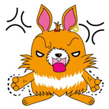 Mofuko Blood type O sticker #2440783