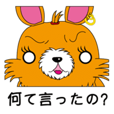 Mofuko Blood type O sticker #2440791