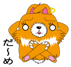 Mofuko Blood type O sticker #2440814