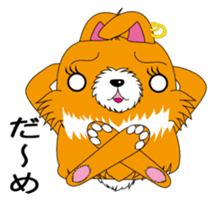 Mofuko Blood type O sticker #2440814