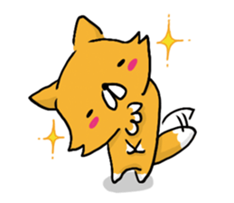 Fox & Raccoon dog in Kyoto sticker #2440984