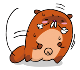 Fox & Raccoon dog in Kyoto sticker #2441011