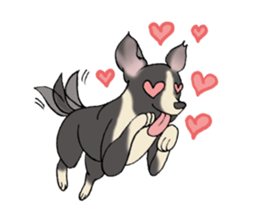 Jumping Dogs! sticker #2441111