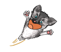 Jumping Dogs! sticker #2441115