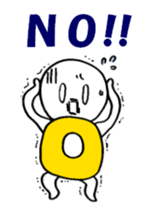 Blood type O sticker sticker #2441185