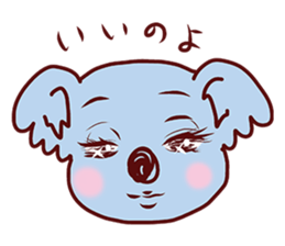 Unique koala sticker #2441341