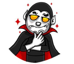 Count Dracula sticker #2441797