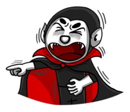 Count Dracula sticker #2441803
