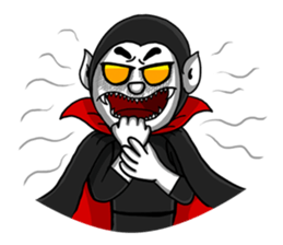 Count Dracula sticker #2441805