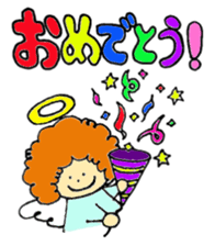 Angel partly Devil sticker #2442170