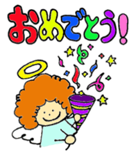 Angel partly Devil sticker #2442170