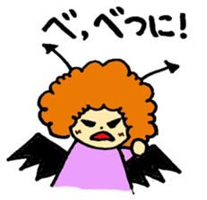 Angel partly Devil sticker #2442172
